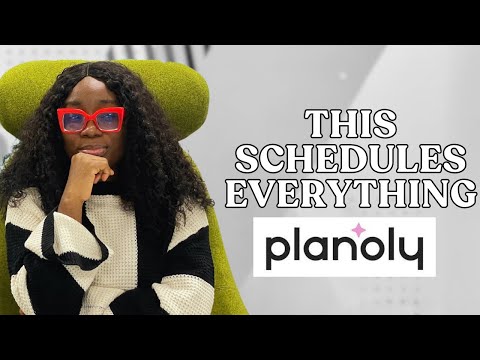 SCHEDULING TOOLS: How to schedule all your social media content with Planoly