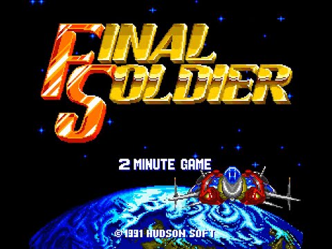 PC Engine Longplay [054] Final Soldier Special (JP)