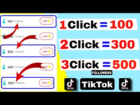 How to get 500+ Followers and likes on tiktok. get more followers on tiktok free 2022.