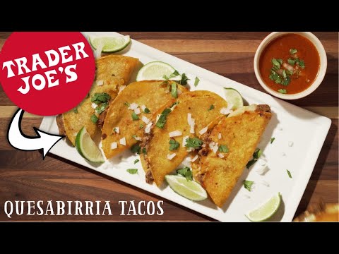 How to Make Quesabirria Tacos with Trader Joe's Beef Birria