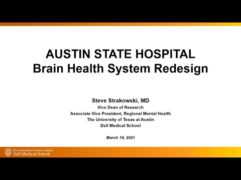 Redesigning Mental Health Care Delivery in Central Texas: Emerging from a New Hospital