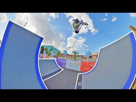 CRAZIEST SKATEPARK SET UP ON INSTA360 CAMERA