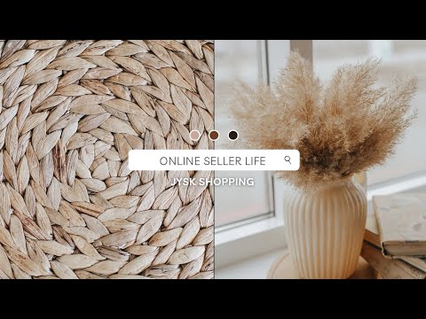 📍JYSK Shopping 🛍 + living decorations || Spring Vlog