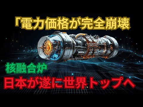 「電力価格が完全崩壊 核融合炉 日本が遂に世界トップへ