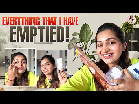 All the Products I Used Up | Nakshathra Nagesh