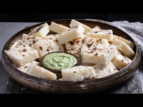 Traditional Khatta Dhokla | Rice and Lentil Steam Bread