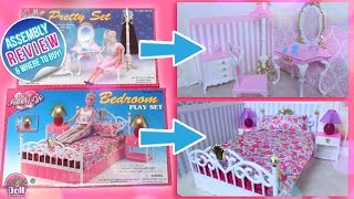 Barbie Bedroom Set & Pretty Set by Gloria Assembly and REVIEW!!