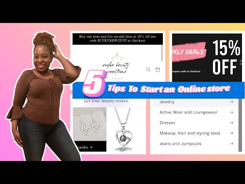 I Give 5 Tips On How To Start An Online Store That Will Make You Money! #tips #store