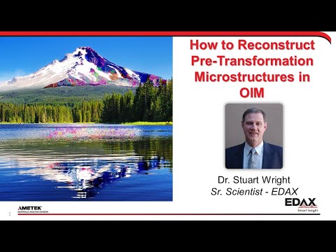 How to Reconstruct Pre-Transformation Microstructures in OIM