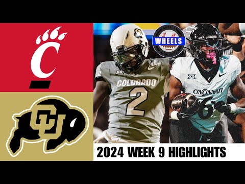 Colorado vs Cincinnati | Full Game Highlights | 2024 College Football Highlights