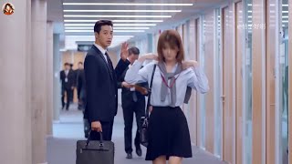 The CEO,hiding his identity to work at the company,falls in love at first sight with a junior clerk.