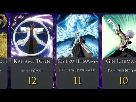 BEST BANKAI in Bleach - TOP 20 BANKAI LIST