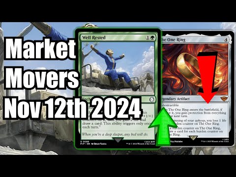 MTG Market Movers - Nov12th 2024 - Are Players Abandoning The One Ring? Price Tanks!