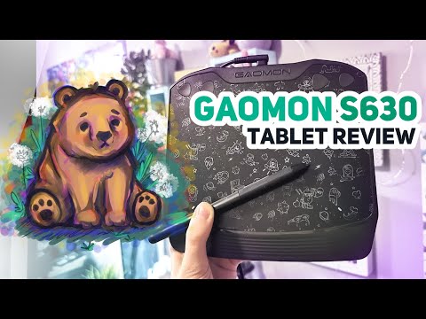 Gaomon S630 Tablet Review & Drawing Trial for Mobile & PC