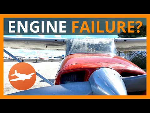 Engine Failures CAN happen! Watch a student pilot and flight instructor practice inflight power loss