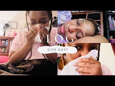 I’m sick!! Spend the day with me! #vlog