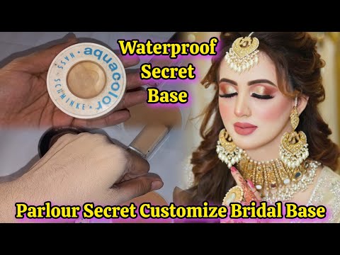 parlour Secret Customized Base For Party and Bridal Makeup| parlor secret base|customize bridal base