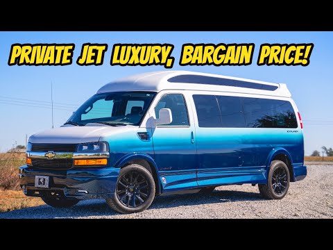 Building the ULTIMATE Chevy conversion van, with more luxury than a PRIVATE JET! (skip the Escalade)