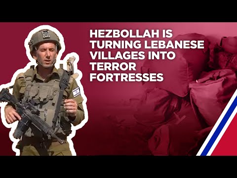 Israeli Spokesperson Inside a Terrorist Stronghold in Lebanon