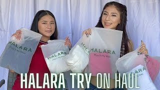 HALARA ACTIVEWEAR HONEST REVIEW | TRY ON | Leggings & tops Cloudful Collection