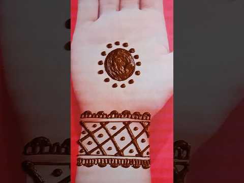 Easy Goltikki Mehndi Design #mehndi #easymehndi #mehndiwali #youtubeshorts #shorts #viral #trending