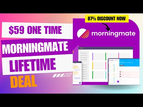 ♨️🌠♨️Morningmate Lifetime Deal | Social Media Style Project Tool | $59 Lifetime Deal | 87% Now