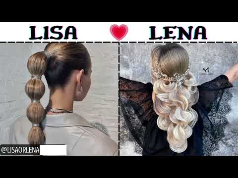 LISA LENA HAIRSTYLES 😍