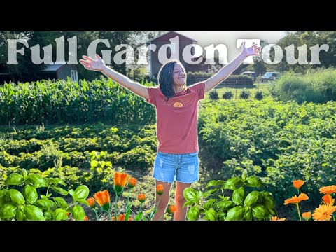 1/8 Acre Abundance: 2024 FULL TOUR + Growing Tips!