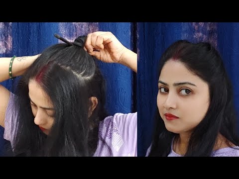 UNIQUE HAIRSTYLE FOR SUIT | Letest Open Hairstyles For Long Hair | Trending Hairstyles