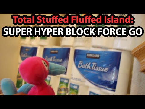 SUPER HYPER BLOCK FORCE GO | Total Stuffed Fluffed Island Season 2 REMASTERED Episode 12