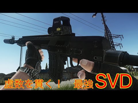 【タルコフ】絶対2発キルで間違いない最強武器SVDを握るずんだもん実況/SVDS ＆ BT