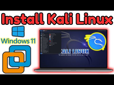 How to Install Kali Linux on Windows 11 Using VMware Workstation | 2024