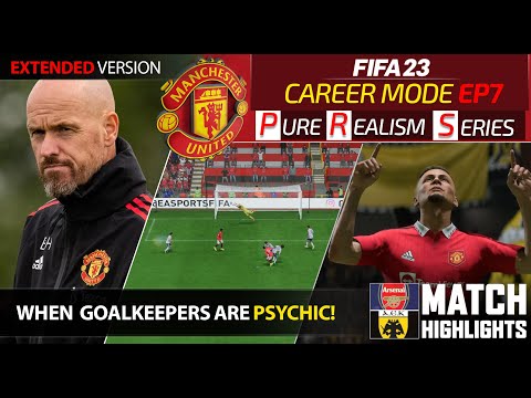 [TTB] FIFA 23 MAN UNITED CAREER EP7 - SO KEEPERS HAVE SUPERPOWERS EH! - PRESSURE MOUNTS FOR ETH!