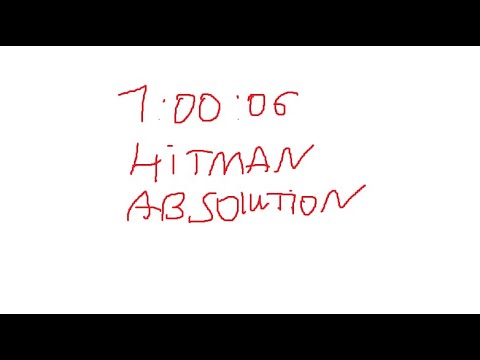 Hitman Absolution Any % Speedrun | 1:00:06