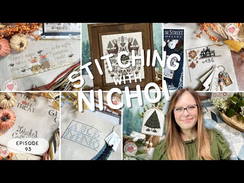 Stitching Progress, Plans & Haul: A Crafting Update (Flosstube Ep. 93)