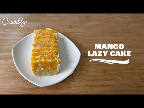 Easy Mango Lazy Cake: No-Bake Dessert Delight! 🤩