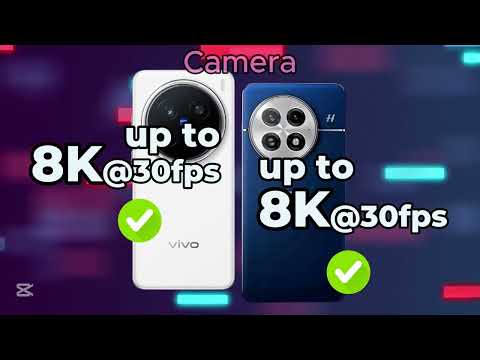 Vivo X200 Pro vs OnePlus 13 Camera Phone comparison