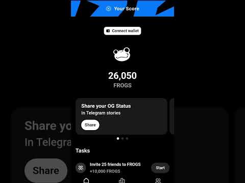 Frogs Airdrop telegram 🆓