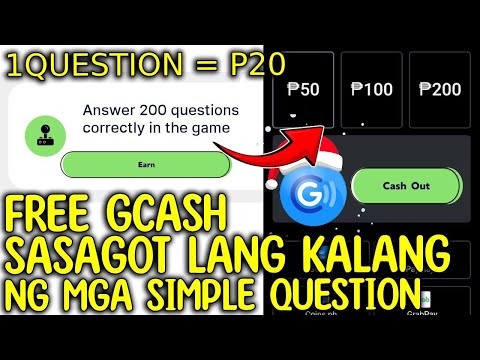 FREE GCASH EARNING MAGSASAGOT KA LANG NG SIMPLE QUESTION PARA KUMITA NG LIMPAK LIMPAK