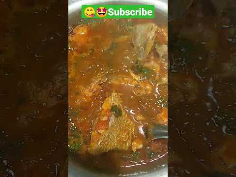 FishPulusu 😍😋 #preparation #fish #viral #trending #shorts #ytshorts #sowmikitchen123