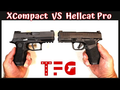 Sig P320 XCompact VS Springfield Hellcat Pro - TheFirearmGuy