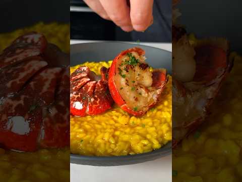 Lobster Risotto 🦞 #food #cooking #recipe