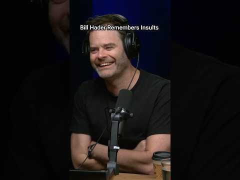 Bill Hader remembers insults. #tedandwoody #conan