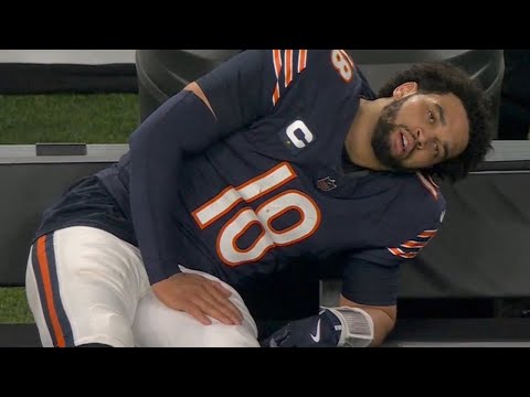 Caleb Williams Gets KNOCKED OUT By Vikings Defense in Blowout Loss!