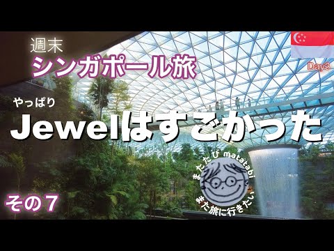 Jewelはすごかった...帰国前の食事・お土産・散策のすべて楽しめました【週末シンガポール旅vol.7】