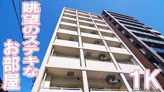 眺望がオシャレな一人暮らし部屋１k賃貸マンション暮らし ルームツアー