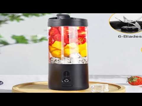 Mini Portable Blender Electric Fruit Juicer Smoothie Orange Fresh Juice Blender Multifunct