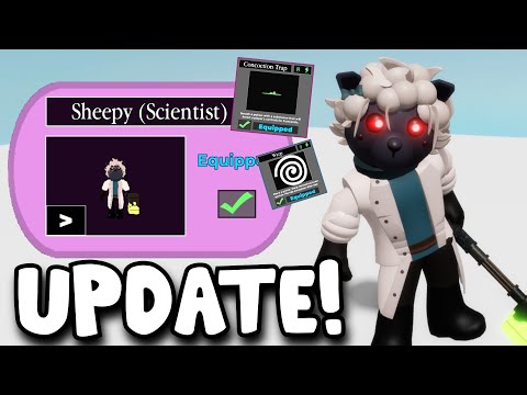 Sheepy SCIENTIST, CONCOCTION Trap & WARP Ability in Piggy! (Showcase!)