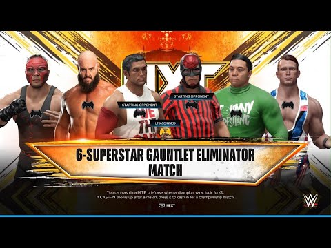 WWE 2K24 AWA wrestling: 6 Man elimanator gauntlet match