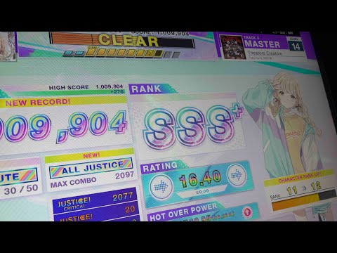 【CHUNITHM】 Theatore Creatore (MAS) AJ